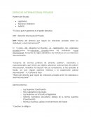 Derecho Internacional Privado. Poderes del Estado