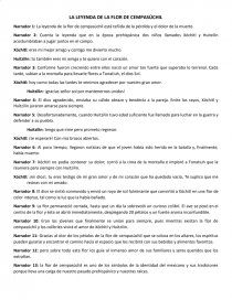LA LEYENDA DE LA FLOR DE CEMPASÚCHIL - Síntesis - Fabi Ola LA LEYENDA DE LA FLOR DE CEMPASÚCHIL - Síntesis - Fabi Ola