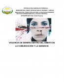VIOLENCIA DE GENERO DENTRO DEL AMBITO DE LA COMUNICACIÓN Y LA GERENCIA