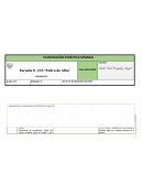 PLANIFICACIÓN DIDÁCTICA SEMANAL