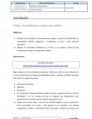 Actividad de comprensión auditiva