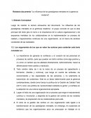 La influencia de los paradigmas mentales en la gerencia moderna"