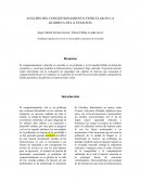 ANÁLISIS DEL CONGESTIONAMIENTO VEHICULAR EN LA GLORIETA DE LA ESTACION