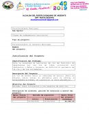 PROYECTO Fortalecimiento al Catastro Municipal