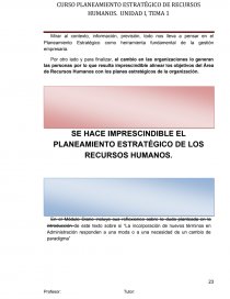 EL CONTEXTO ACTUAL DE LAS ORGANIZACIONES. Página 23