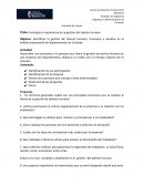 Concepto e importancia de la gestión del talento humano