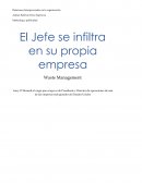 El jefe se infiltra en su propia empresa