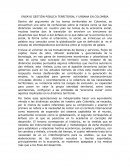 ENSAYO GESTIÓN PÚBLICA TERRITORIAL Y URBANA EN COLOMBIA
