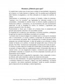 Resumen Cap 1 ¿Historia para qué?