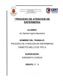 PROCESO DE ATENCION DE ENFERMERIA DIABETES MELLITUS TIPO II