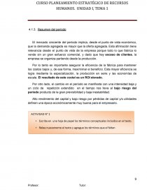 EL CONTEXTO ACTUAL DE LAS ORGANIZACIONES. Página 9