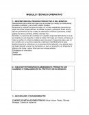 Modulo Técnico-Operativo