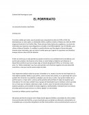 EL PORFIRIATO La economía durante el porfiriato