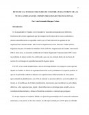 RETOS DE LAS FUERZAS MILITARES PARA ENFRENTAR LAS NUEVAS AMENAZAS DEL COT