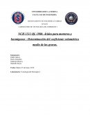 Tecnología del Hormigón