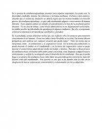 Foro 1.1 proceso de enseñanza-aprendizaje. Página 1