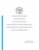 INVESTIGACIÓN SOBRE EL TRASTORNO DE IDENTIDAD DISOCIATIVO