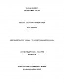 GESTION DE TALENTO HUMANO POR COMPETENCIAS-METODOLOGIA