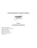 Economía y desarrollo. Los sistemas económicos