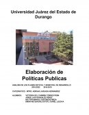 ANALISIS DE LOS PLANES ESTATAL Y MUNICIPAL DE DESARROLLO