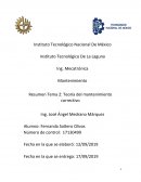 Teoría del mantenimiento correctivo