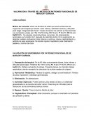 VALORACION A TRAVES DEL METODO DE PATRONES FUNCIONALES DE MARJORY GORDON