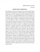 Narrativa sobre adolescencia