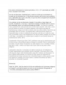 Síntesis de noticia presentada por la BBC News