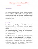 El nombre de la Rosa