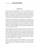 Ensayo de evaluacion educativa