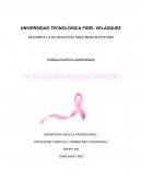 TRABAJO ESCRITO: CONFERENCIA “SI TU SIGNO NO ES CÁNCER”