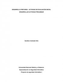 Proyecto de seguridad informática. Página 1