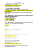 Cuestionario grupo ético Secoya