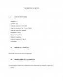 INFORME DE ANAMNESIS.Practica de entrevista del curso psicopatología