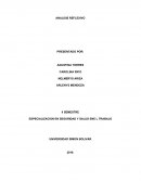 La ética en el trabajo: Análisis reflexivo