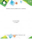 INFORME DE LA PRACTICA INTRODUCCION A LA AGRONOMIA