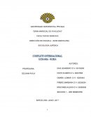 Conflicto internacional Rusia-Ucrania