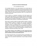 EN BUSCA DE NUESTRA PERSONALIDAD