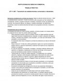 LEY 11.867 : Transmisión de establecimientos comerciales e industriales