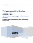 Pensamiento pedagógico de las hermanas Cossettini