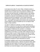 Análisis de la película ´´el experimento en la prisión de Stanford´´