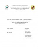 LAS ARTES ESCÉNICAS (POESÍA, BAILES, TEATRO, DANZA, MÚSICA, COREOGRAFÍA Y MIMO) COMO MEDIO DE EXPRESIÓN DE LOS JÓVENES DEL LICEO BOLIVARIANO DIEGO EUGENIO CHACÓN