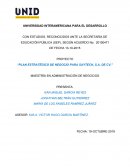 PROYECTO “PLAN ESTRATÉGICO DE NEGOCIO PARA SAYTECH, S.A. DE CV.”