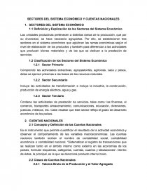 SECTORES DEL SISTEMA ECONÓMICO Y CUENTAS NACIONALES. Página 1