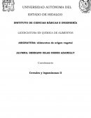 Alimentos de origen vegetal