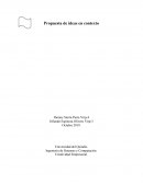 Propuesta de ideas en contexto