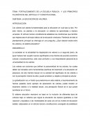 FORTALECIMIENTO DE LA ESCUELA PÚBLICA Y LOS PRINCIPIOS FILOSÓFICOS DEL ARTÍCULO 3° CONSTITUCIONAL.