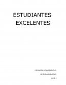 ESTUDIANTES EXCELENTES PSICOLOGIA DE LA EDUCACIÓN