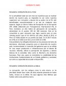 RESUMEN: CORRUPCIÓN EN EL PERÚ