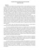 Comentario literario Crónica de una muerte anunciada